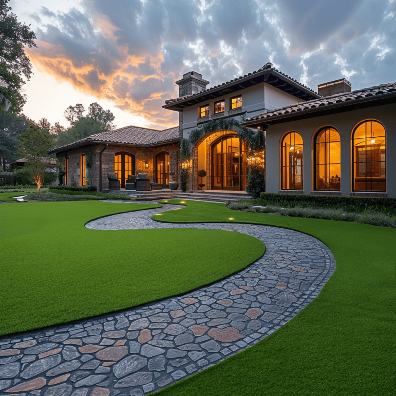 Beautiful Turf installed by the Top Turf Company