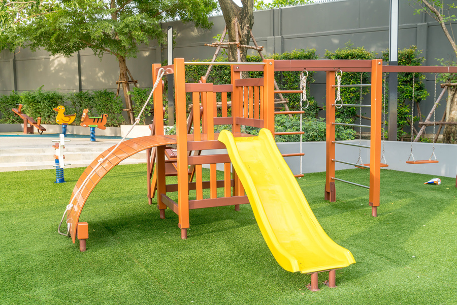 Artificial Grass for Playgrounds