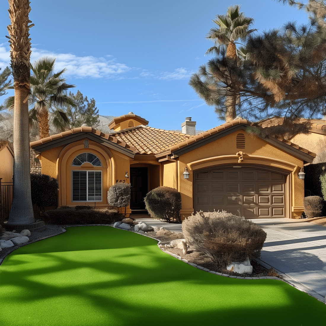 Las Vegas home AfterTurf Installation