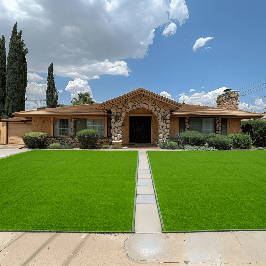 Orange County home After Turf Installation