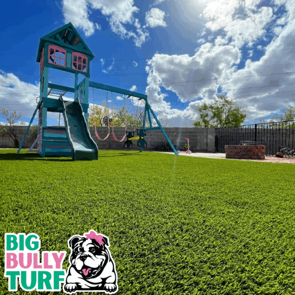 playground with fake grass - safe for kids playground with fake grass - safe for kids